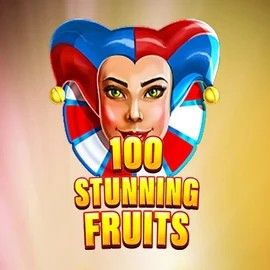 Logo of 100 Stunning Fruits from SYNOT Games at Spin Dog Casino
