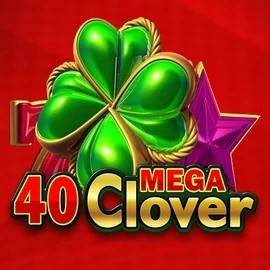 Logo of 40 Mega Clover from Amusnet Interactive at Spin Dog Casino