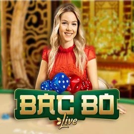 Official Live Casino logo: Bac Bo by Evolution at Spin Dog Casino