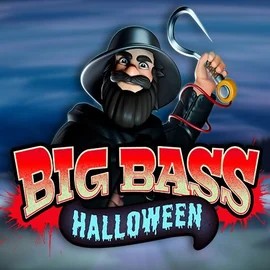 Big Bass Halloween logo by Pragmatic Play at Spin Dog CasinoBig Bass Halloween