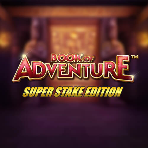 Logo of Book of Adventure Super Stake Edition from Stakelogic at Spin Dog Casino