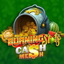 Logo of Burning Slots Cash Mesh from BF Games at Spin Dog Casino