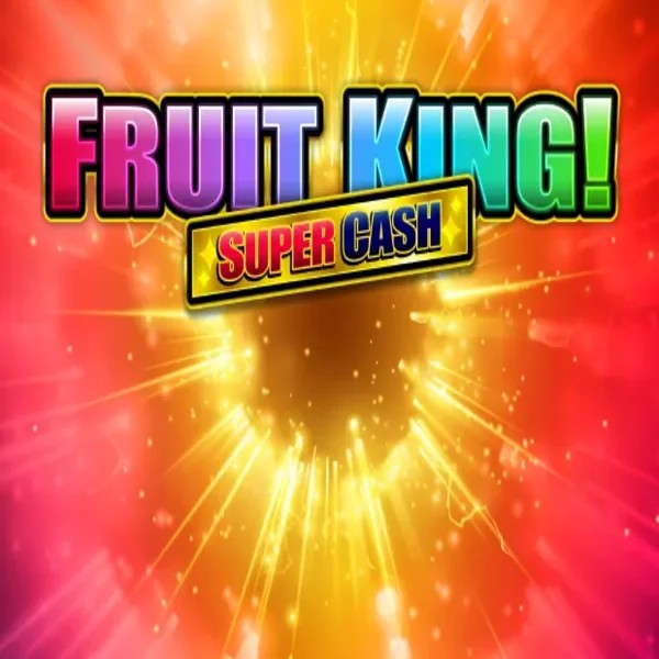 Fruit King Super Cash slot logo by Greentube at Spin Dog CasinoFruit King Super Cash