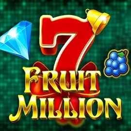 Fruit Million slot logo by BGAMING at Spin Dog CasinoFruit Million