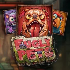 Fugly Pets slot logo by Stakelogic at Spin Dog CasinoFugly Pets