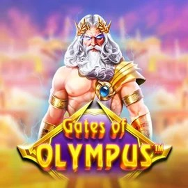 Gates of Olympus slot logo by Pragmatic Play at Spin Dog CasinoGates of Olympus