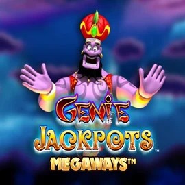 Genie Jackpots Megaways logo by Blueprint Gaming at Spin Dog CasinoGenie Jackpots Megaways