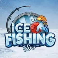 Ice Fishing Live logo by Evolution Spin Dog Casino