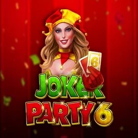Logo of Joker Party 6 from Greentube at Spin Dog Casino