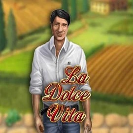 La Dolce Vita logo by Gamomat at Spin Dog CasinoLa Dolce Vita