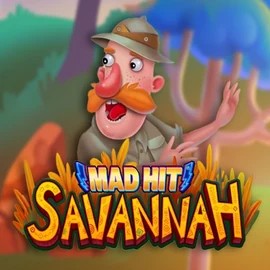 Mad Hit Savannah slot logo by RubyPlay at Spin Dog CasinoMad Hit Savannah