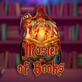 Master of Books slot logo by Swintt at Spin Dog CasinoMaster of Books