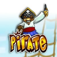 Pirate Slot slot logo by Igrosoft at Spin Dog CasinoPirate Slot