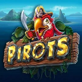 Pirots logo by ELK Studios at Spin Dog CasinoPirots
