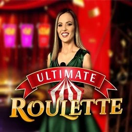 Ultimate Roulette game by Ezugi – logo hosted on Spin Dog Casino
