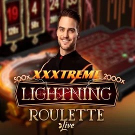 XXXtreme Lightning Roulette slot visual from Evolution available on spin-dog.eu